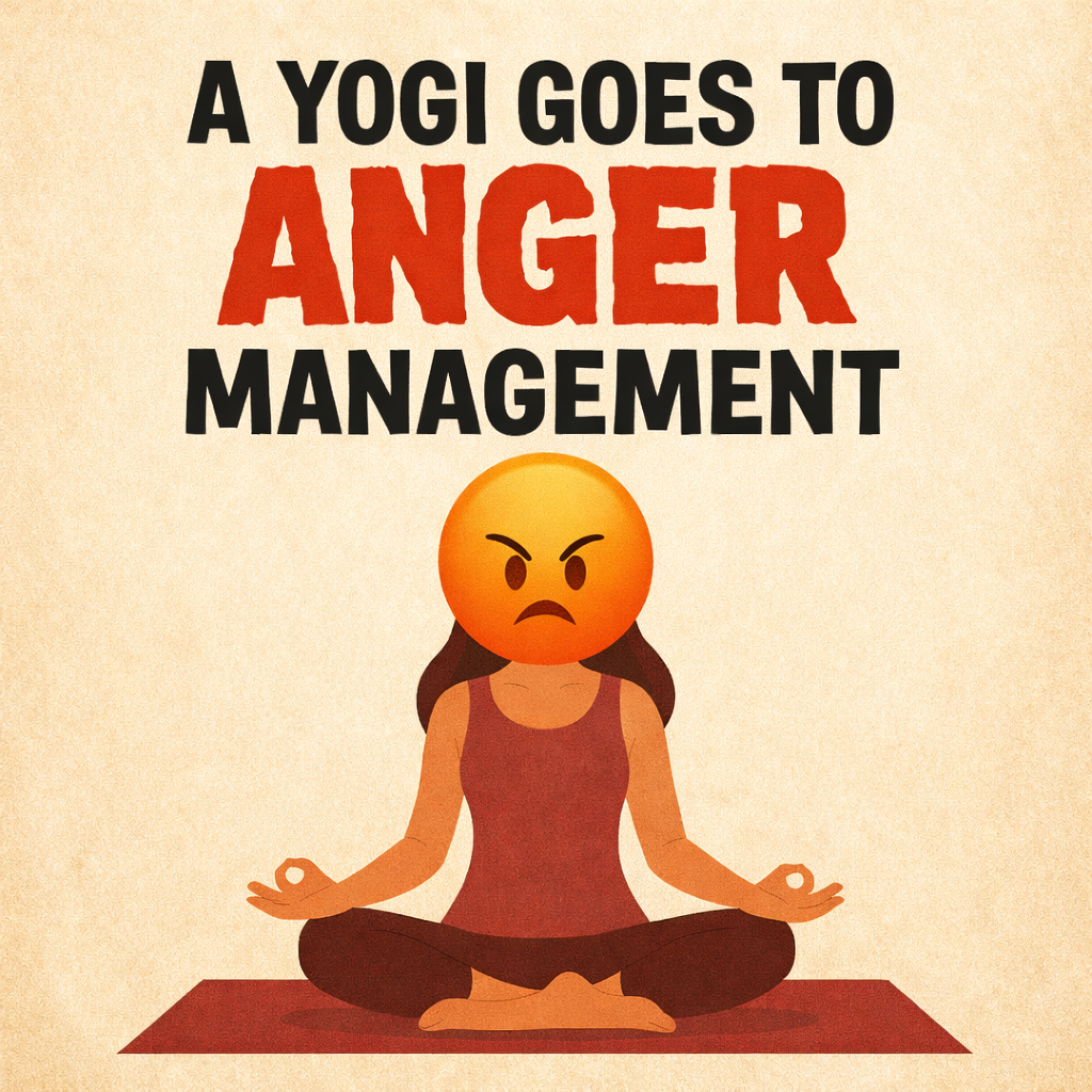 A Yogi Goes to Anger Management — a yogi meeting their fury