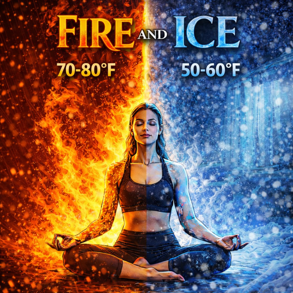 Fire and Ice — a yogi between flame and frost